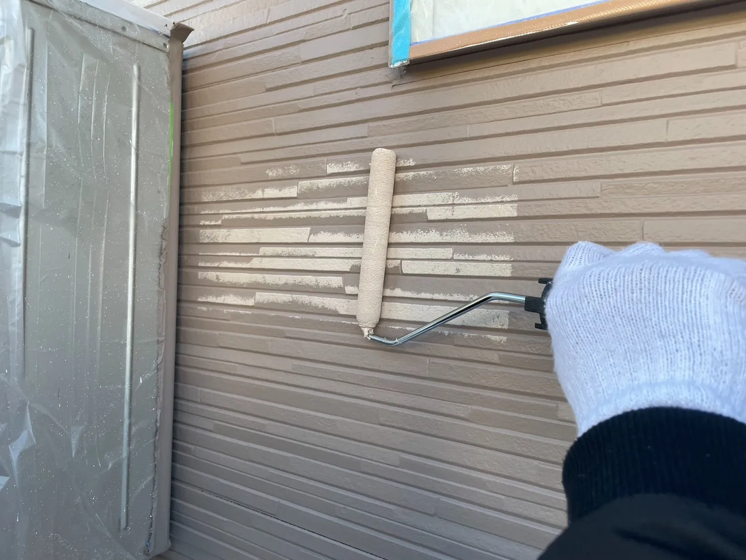 【千葉県】船橋市にて外壁塗装工事【ダブルトーン】